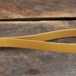 Doppellonge Biothane / PP-Seil in gold- schwarz